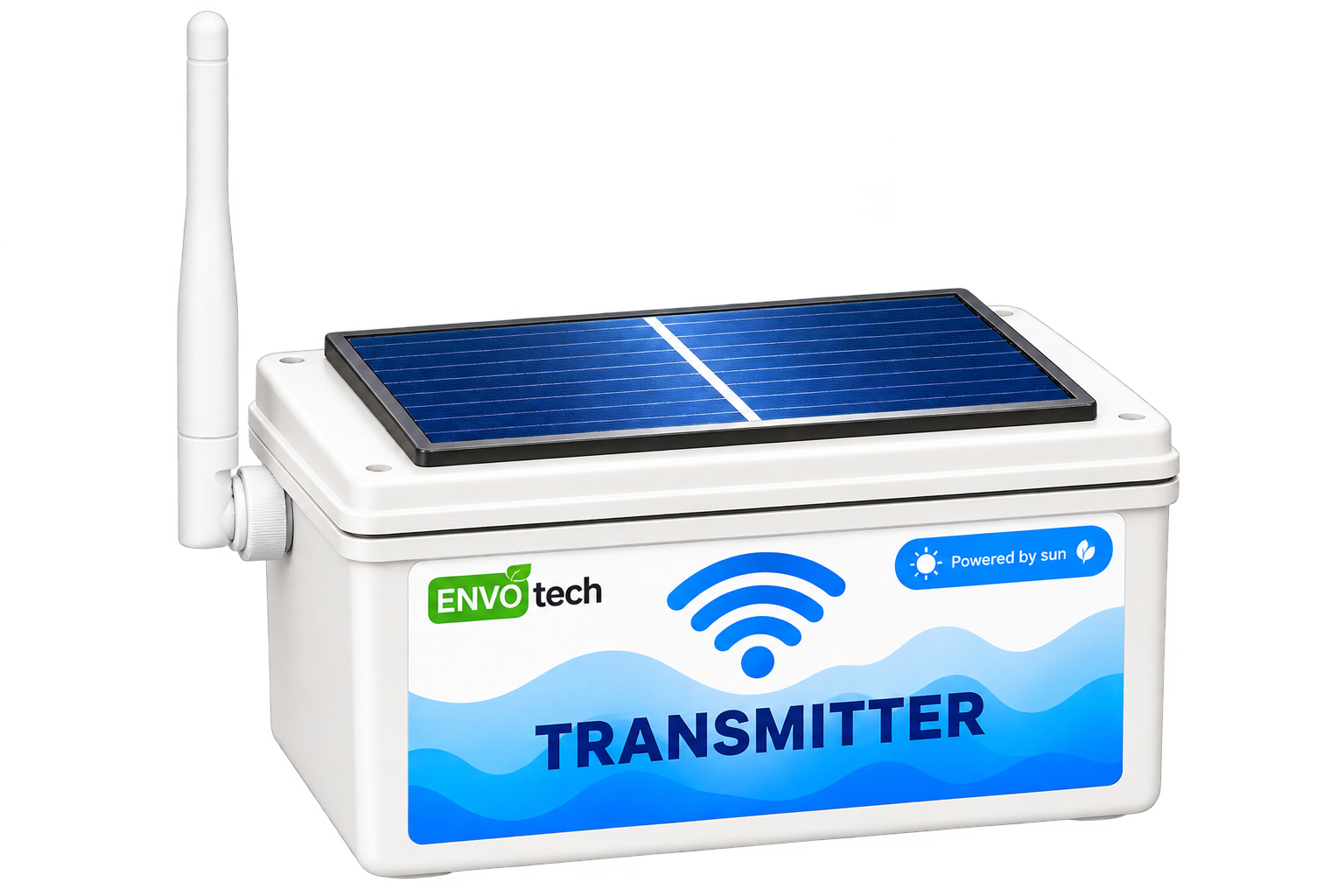 Wireless transmitter included with the product